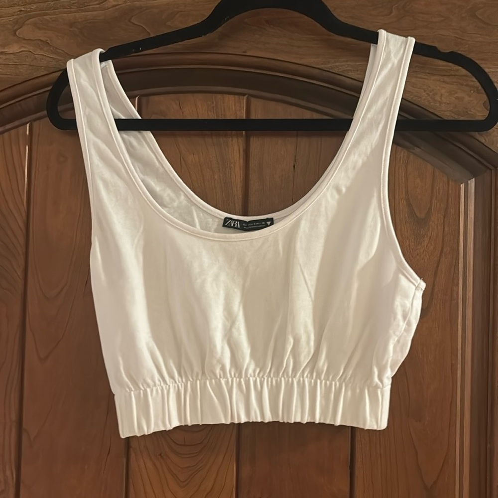 Zara cropped tank